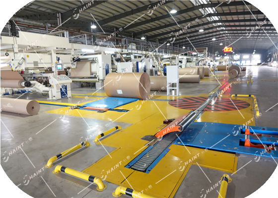 Corrugated Board Roll Material Handling Equipment Customized High Performance